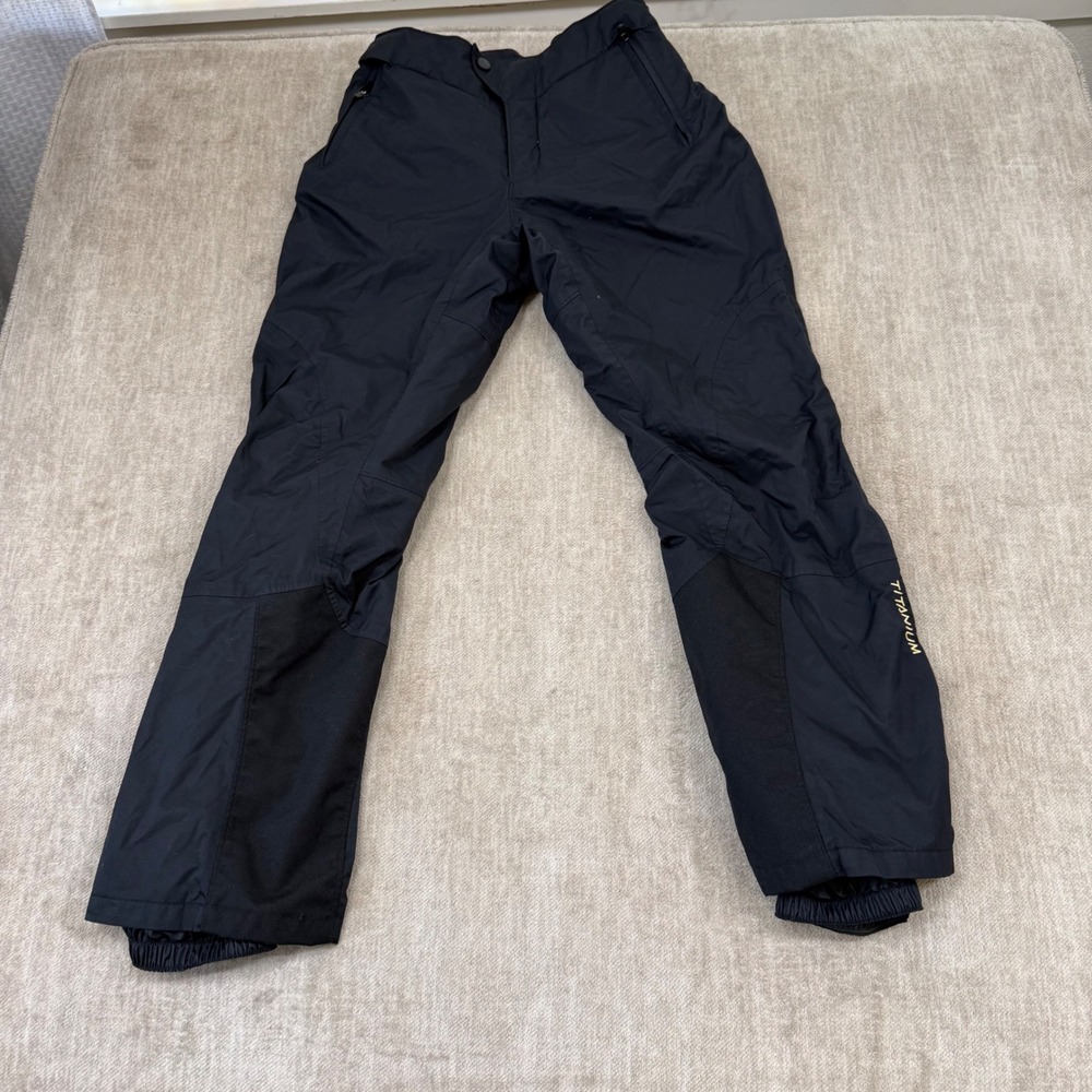 Columbia Titanium Women's M Black Insulated Ski Snow Pants